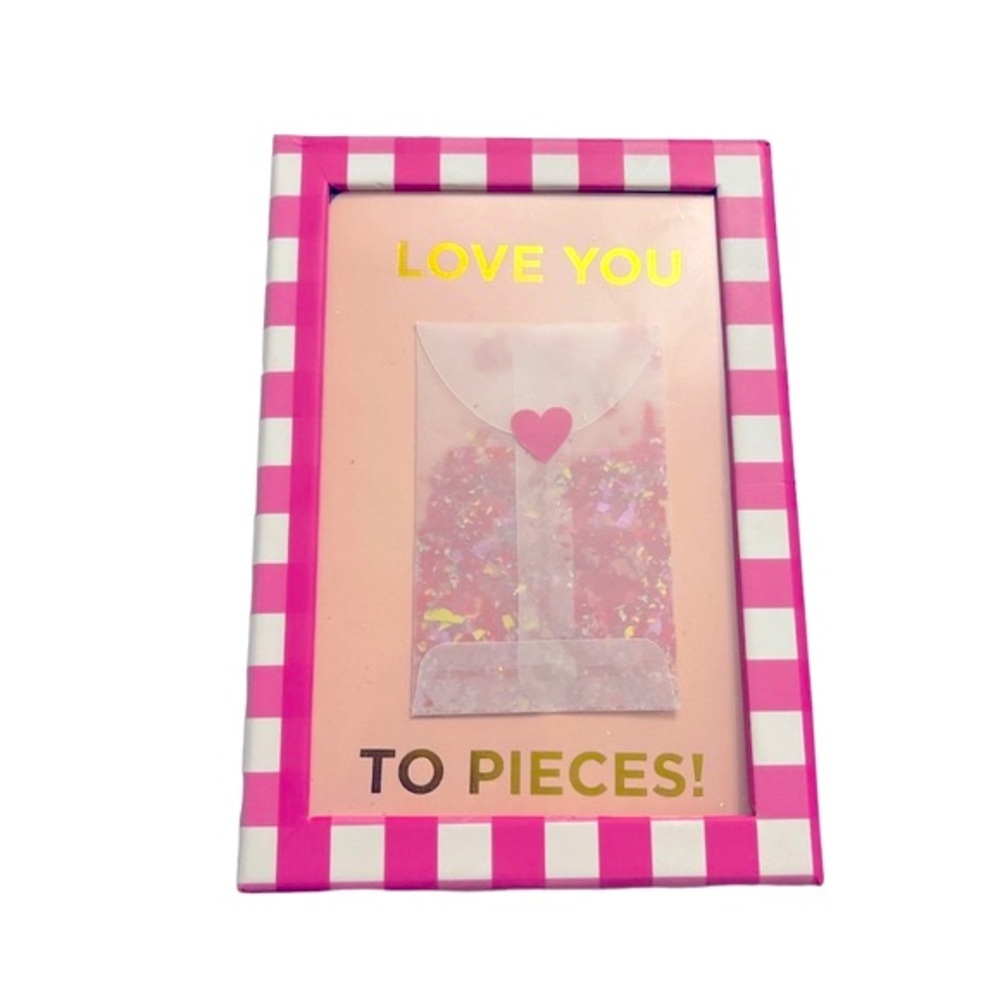 NEW 10 Taylor Elliott Design 4x6 Confetti Valentine’s Day Blank Cards/Envelopes